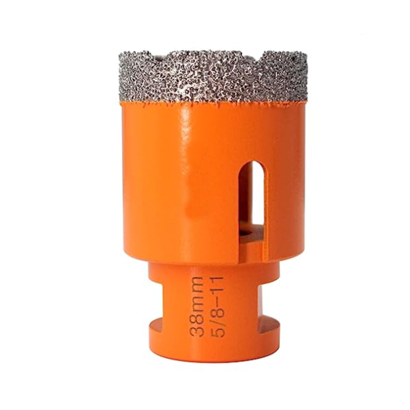 TG Brazed diamond core drill bit, used for drilling tile
