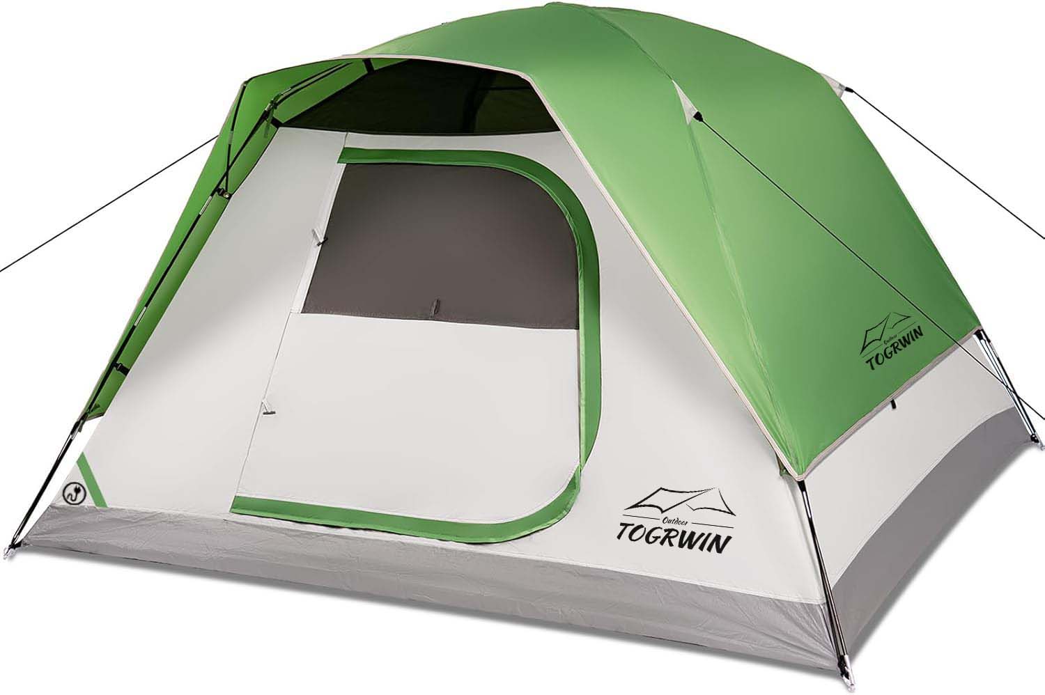 torgwin Camping Tent, 4 Person Dome Tents for Camping with Rainfly