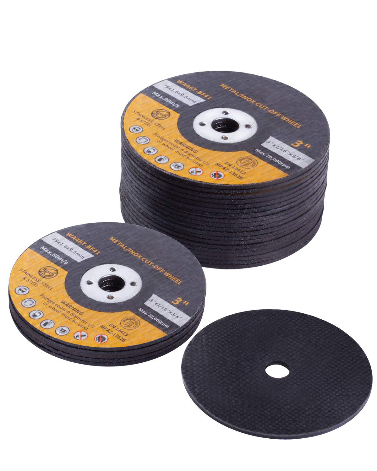 Torgwin Resin Cutting Discs for cutting steel and PVC